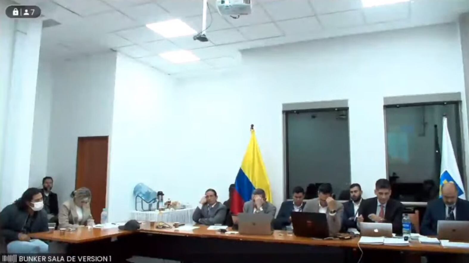 Audiencia de Nicolás Petro y Day Vásquez.