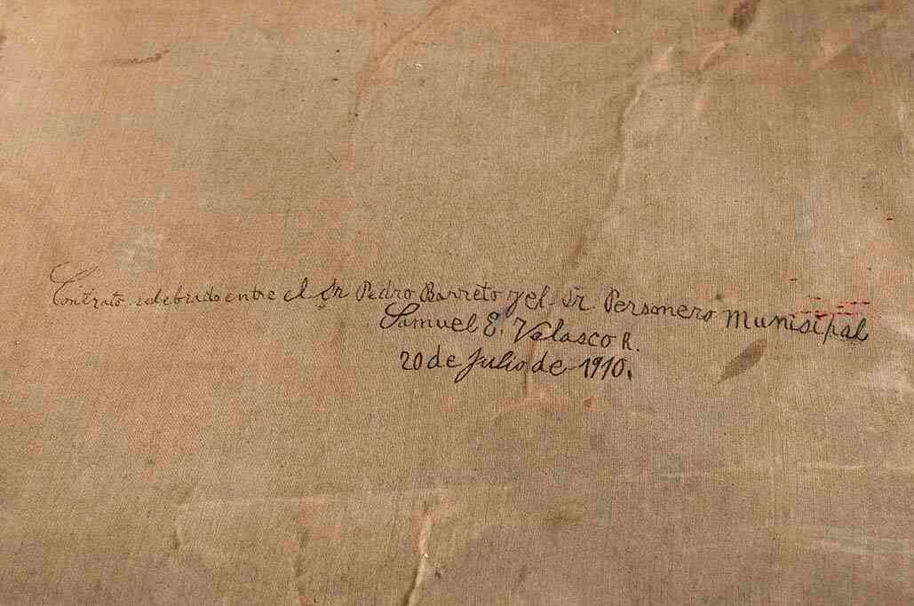 Entrega del Acta de Revolucion