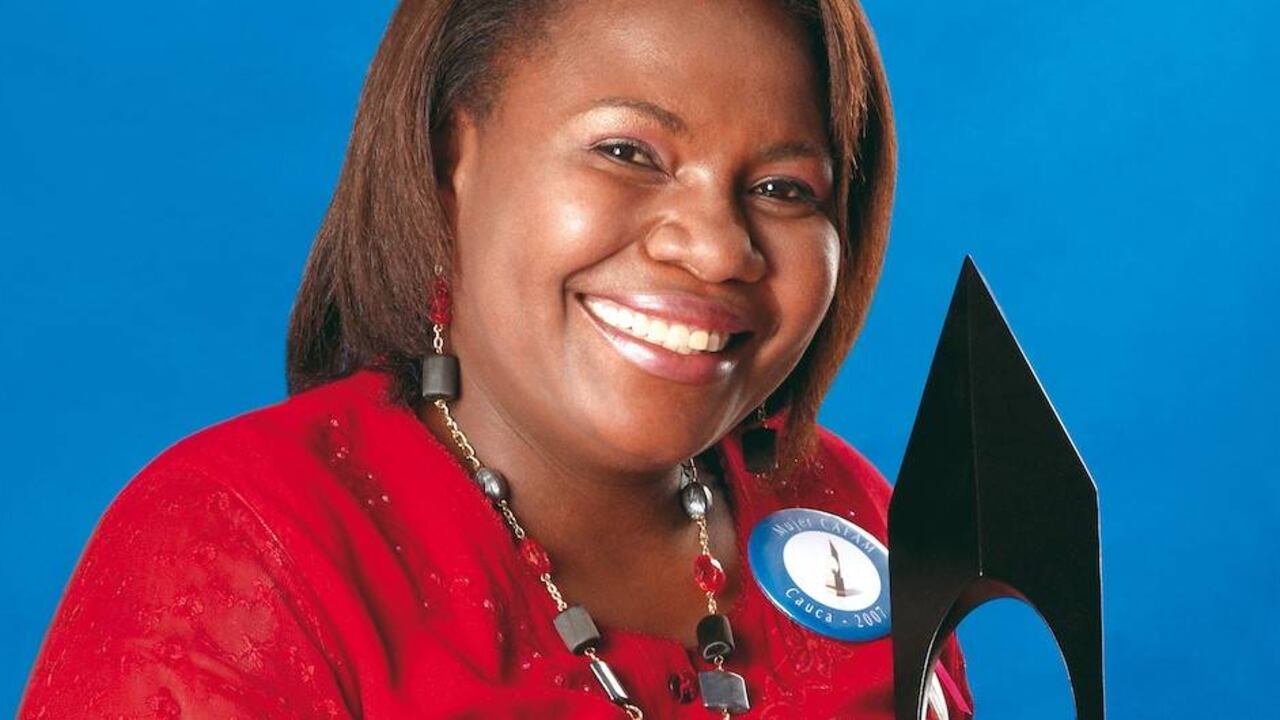 Yaneth Mosquera, mujer Cafam en el año 2007. Foto: Premio Cafam