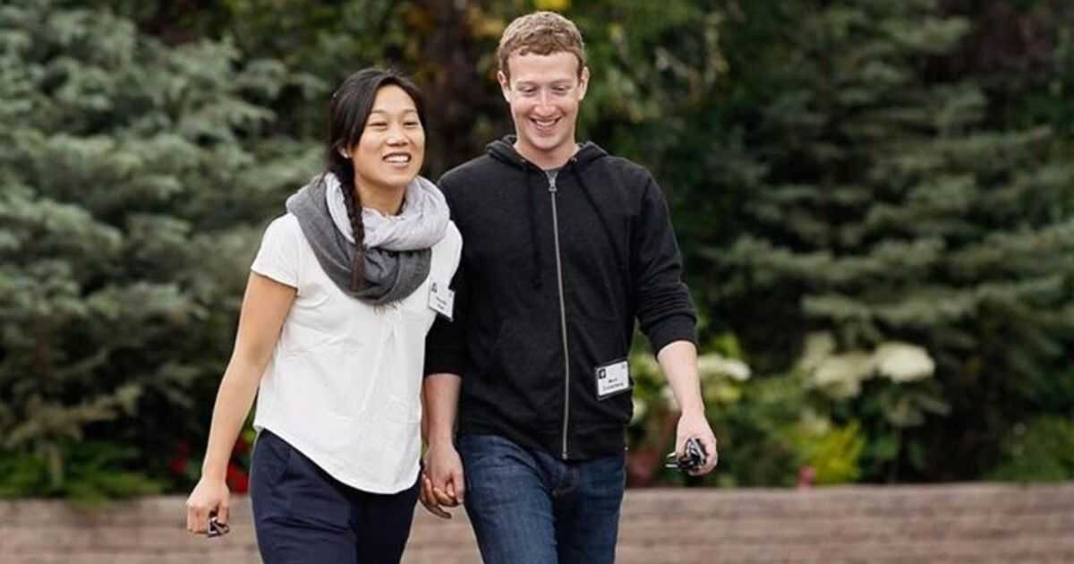 La pareja en una de las instantáneas que el fundador de Facebook comparte de forma pública en su cuenta.