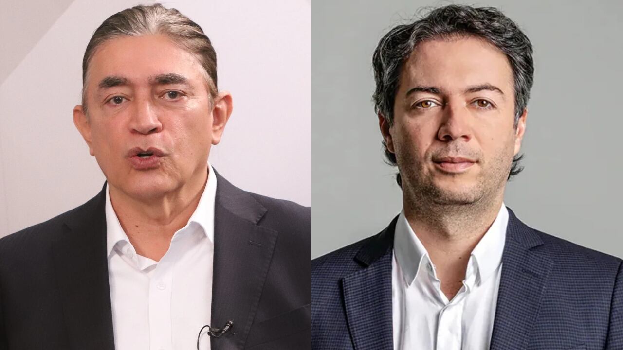 Gustavo Bolívar y Daniel Quintero