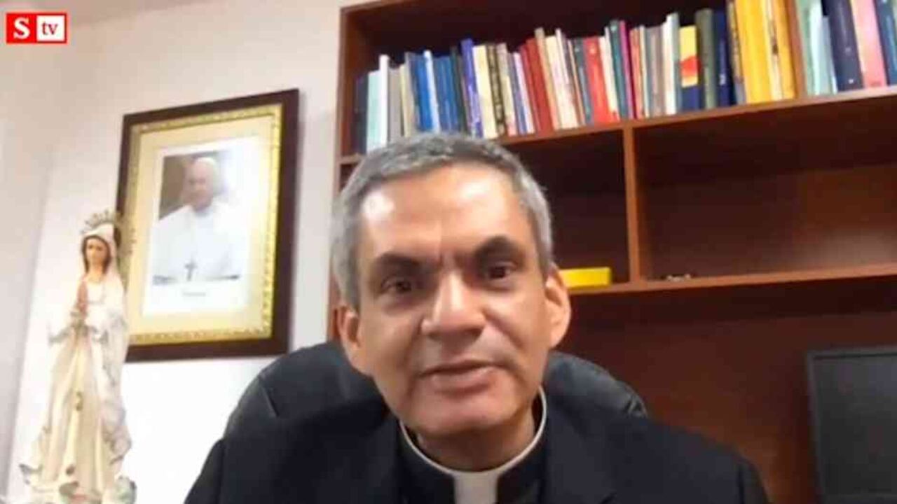 Monseñor Elkin Fernando Álvarez Botero, secretario general de la Conferencia Episcopal de Colombia