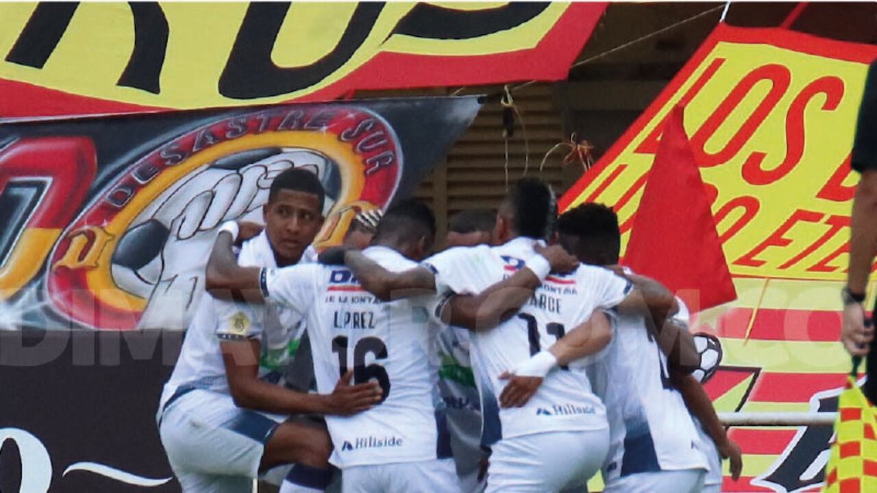 Dayro Moreno marcó doblete para el Blanco Blanco.