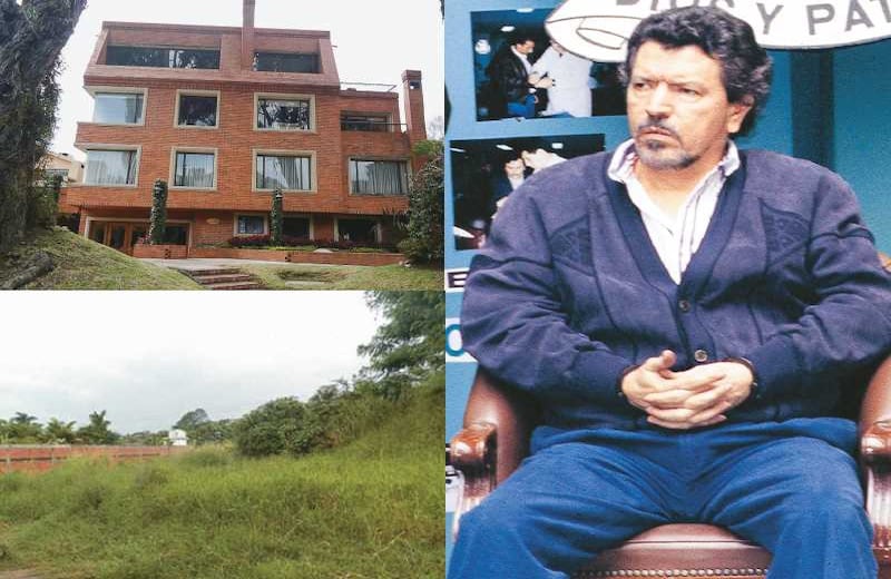 Dos joyas de los  Ridríguez Orejuela  : 2.464 millones de pesos*:  374 metros cuadrados Barrio Santa Ana, Bogotá.  Se alcanzó a especular que los jefes del cartel de Cali tuvieron 1.214 propiedades. Hoy este apartamento  está entre los inmuebles expropiados más costosos.   1.214 millones de pesos*:  3.000 metros cuadrados Pance, Cali . En una de las nuevas zonas favoritas para construir casas campestres en la capital de Valle del Cauca hay un potrero de los capos.