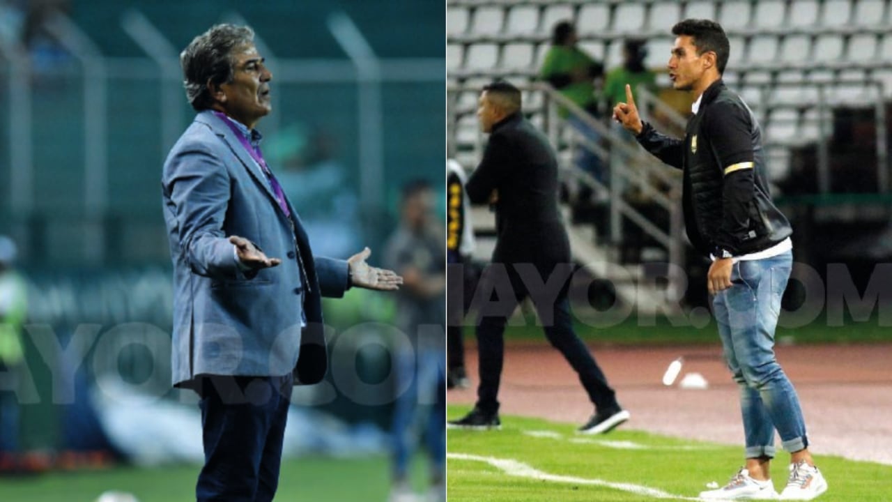 Jorge Luis Pinto y Lucas González tuvieron un cruce de palabras luego del partido por la fecha 5.