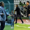 Jorge Luis Pinto y Lucas González tuvieron un cruce de palabras luego del partido por la fecha 5.