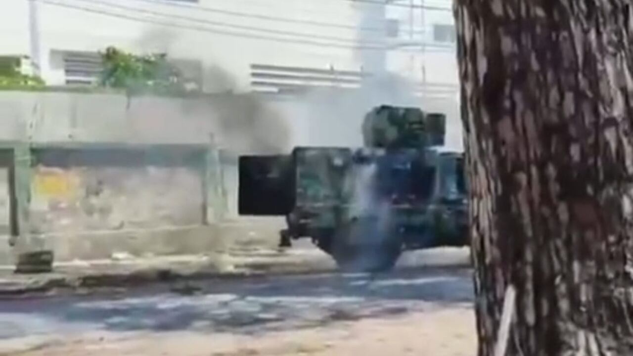 El tiroteo se habría presentado entre la Policía Nacional y algunos atacantes.