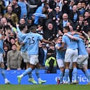 El Manchester City se mantiene de segundo en las posiciones de la Premier League de Inglaterra 2022-23