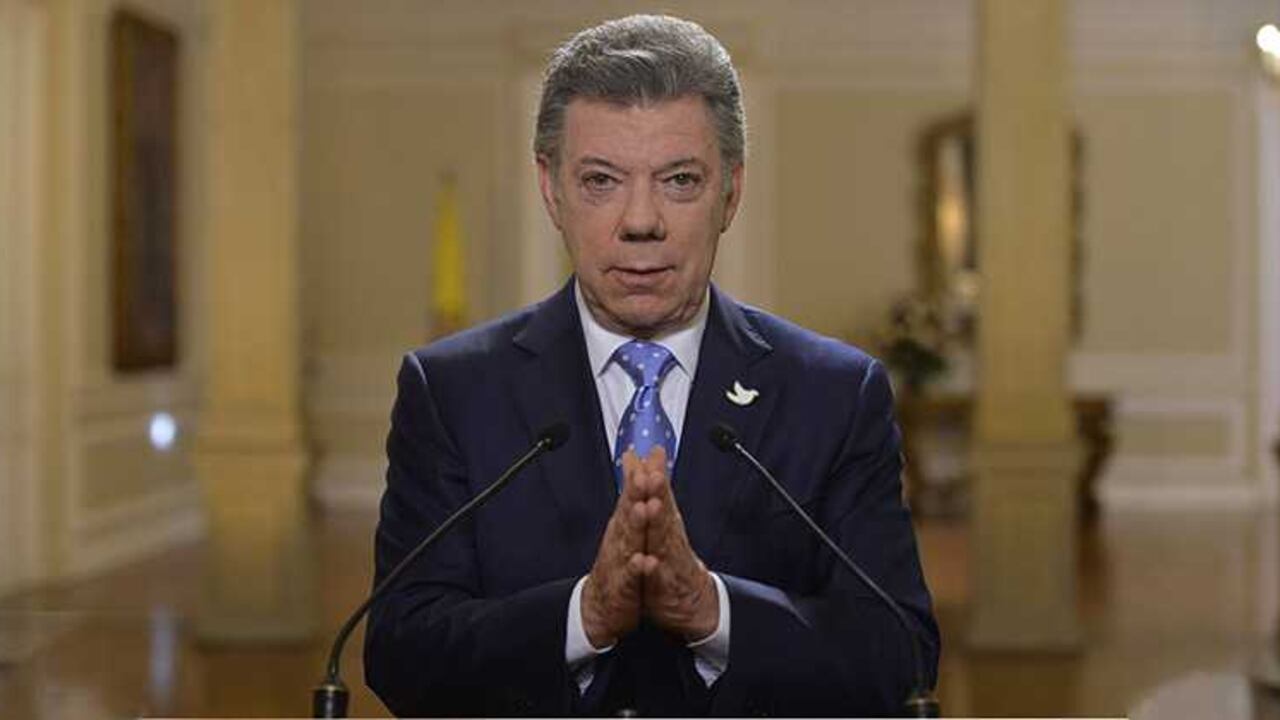 Presidente de la República, Juan Manuel Santos.
