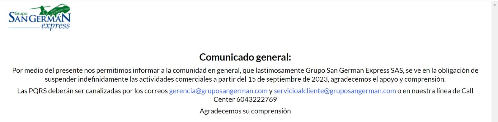 Aerolínea Germán Express