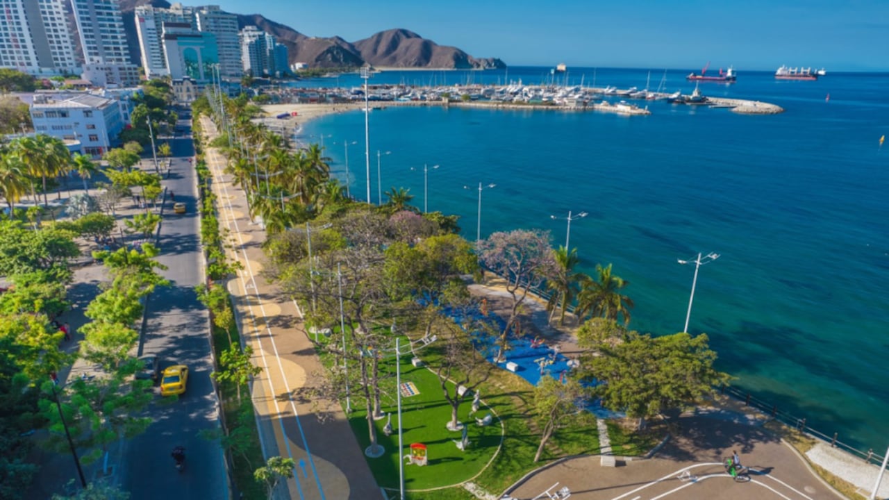 Bahía de Santa Marta. Imagen de referencia.