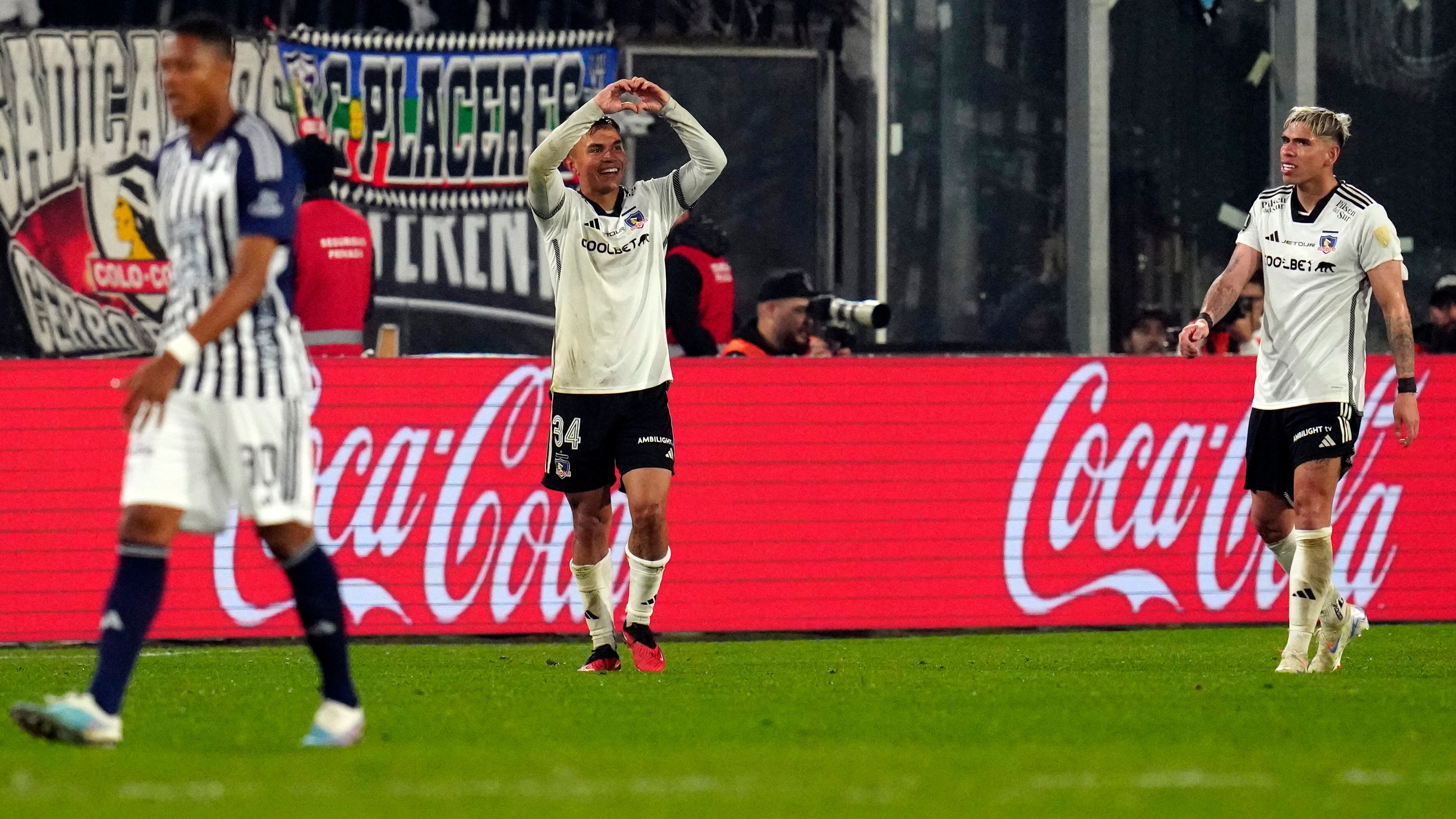 Colo-Colo vs Junior - partido de ida octavos de final - Copa Libertadores.
