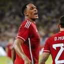 Yerry Mina al servicio de la Selección Colombia