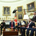 Donald Trump y Volodimir Zelenski