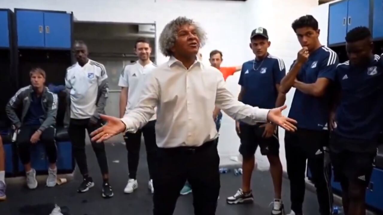 Alberto Gamero reprochó a Leonardo Castro en el camerino de Millonarios