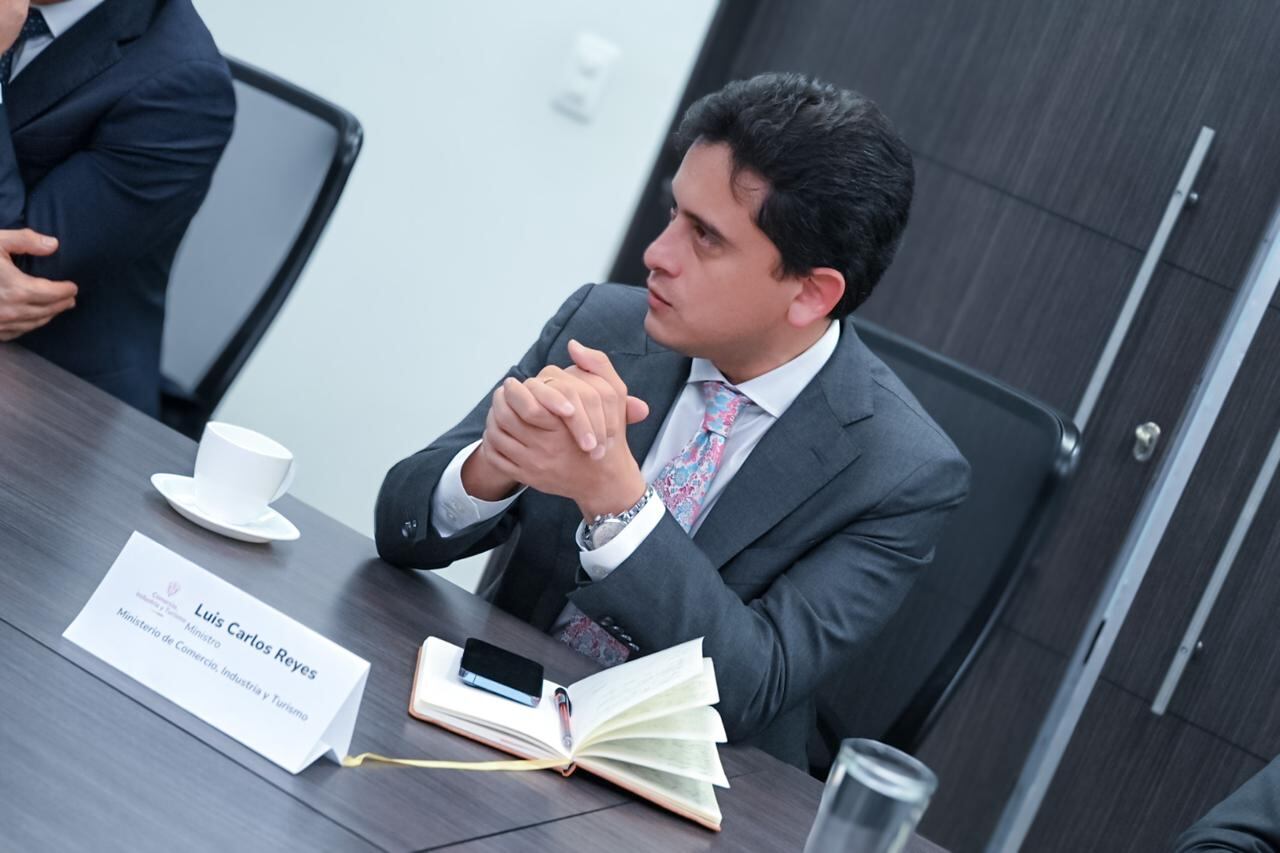 Luis Carlos Reyes, ministro de Comercio, Industria y Turismo.