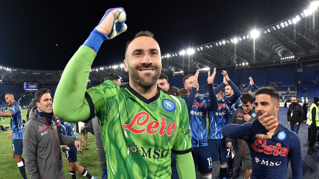 David Ospina es uno de los referentes del cuadro napolitano, que pelea por el título de la Serie A