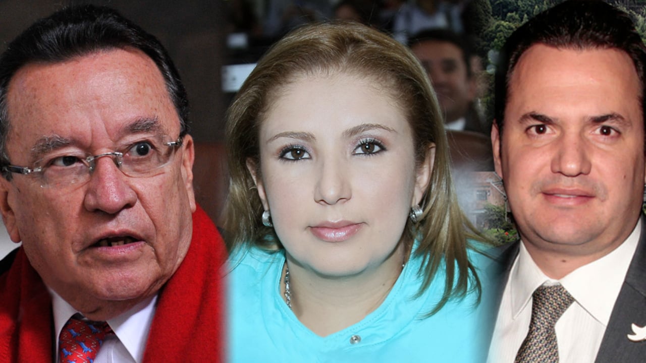 Jorge Durán Silva, Nelly Patricia Mosquera y Julio César Acosta.