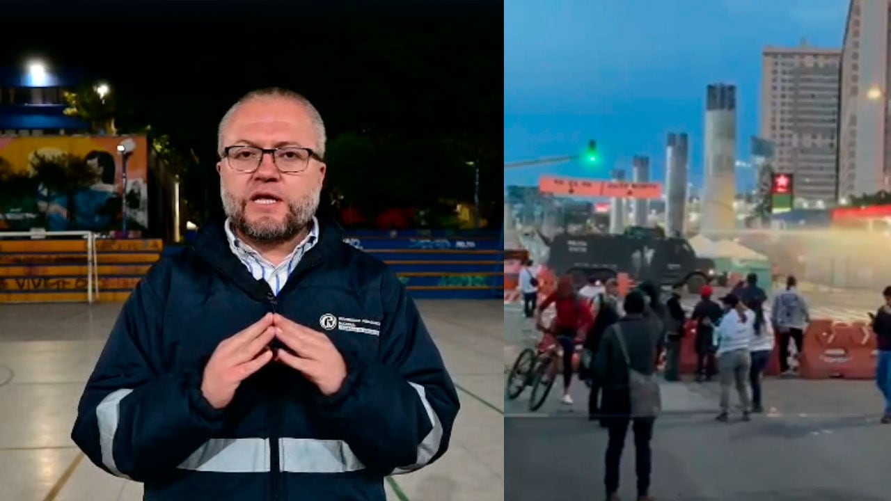 El rector fue claro en su postura, defendió a los estudiantes y apuntó contra la fuerza pública.