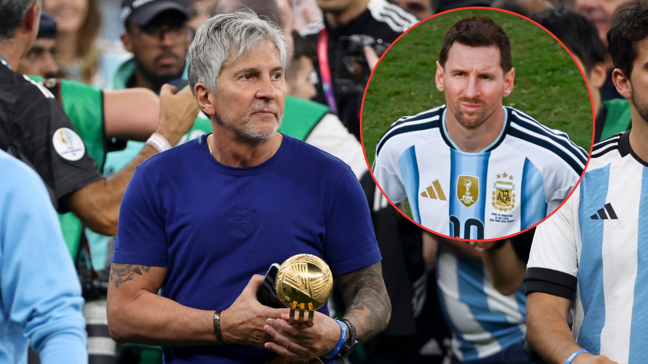 Desde Argentina reportan la muerte de Jorge Messi (izq.) padre de Lionel Messi (der.)