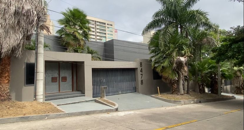 Fachada exterior de la casa