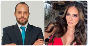 Iván Alfaro y Laura Ojeda.