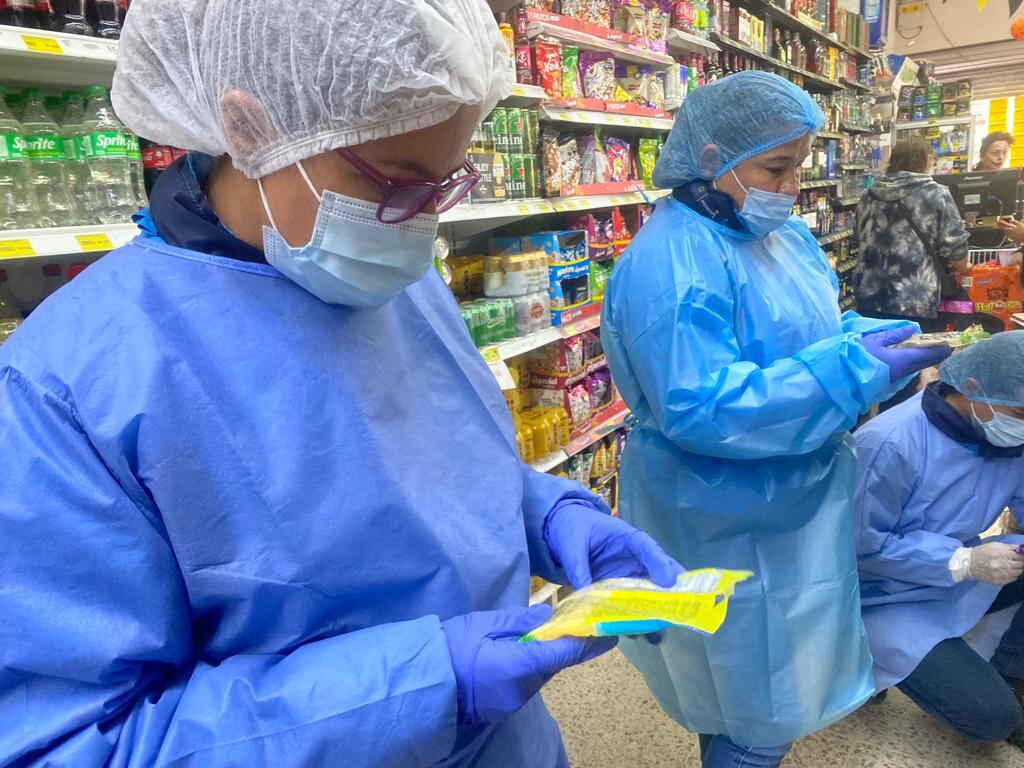 Inspectores de salud de la Secretaría Distrital de Salud de Bogotá