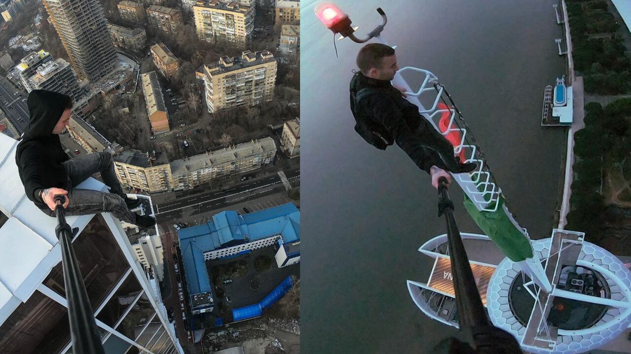 El fotógrafo cayó de un piso 68 de un complejo de torres en Hong Kong.