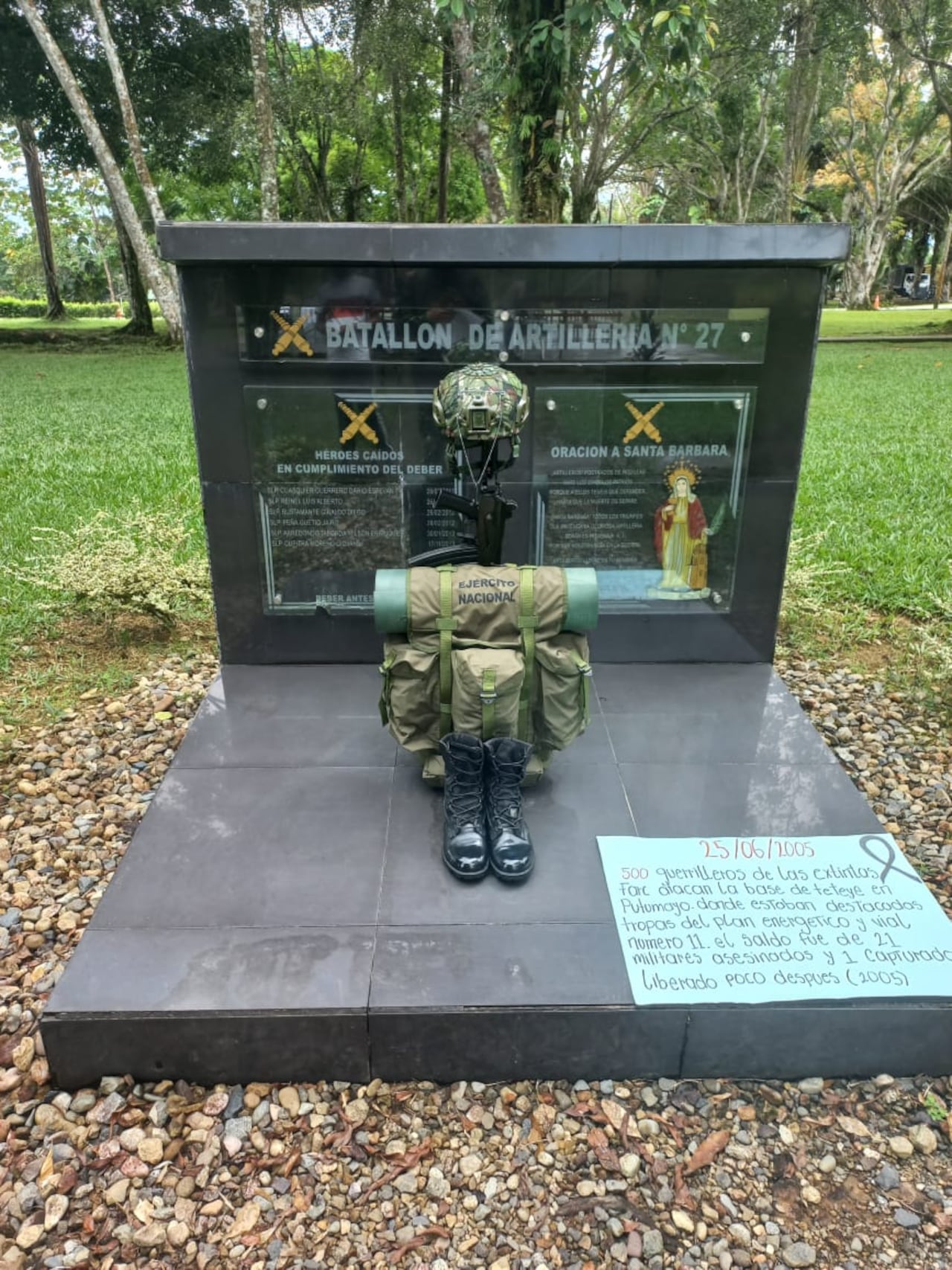 Homenaje víctimas de la masacre de Teteyé