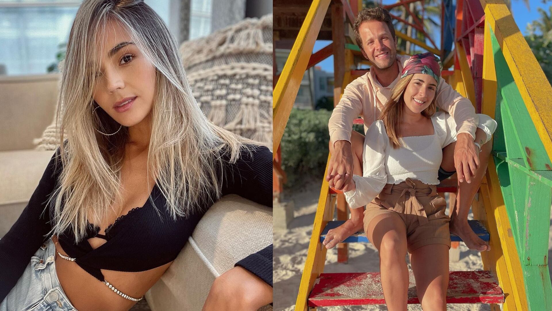 Tuti Vargas declaró que está feliz con el embarazo de Sebastián y Alejandra. Fotos: Instagram @tutivargasm - @tamayoalejandra.