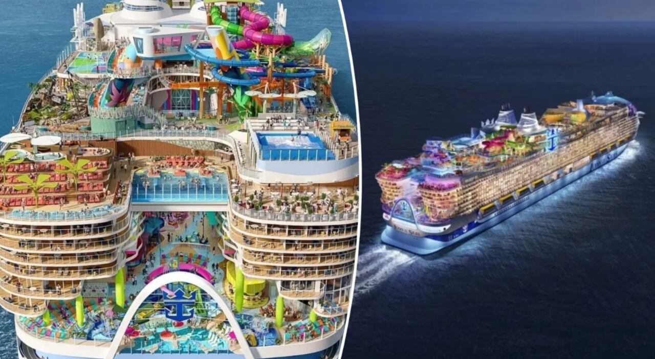 Icon of the Seas, el crucero cinco veces más grande que el Titanic.