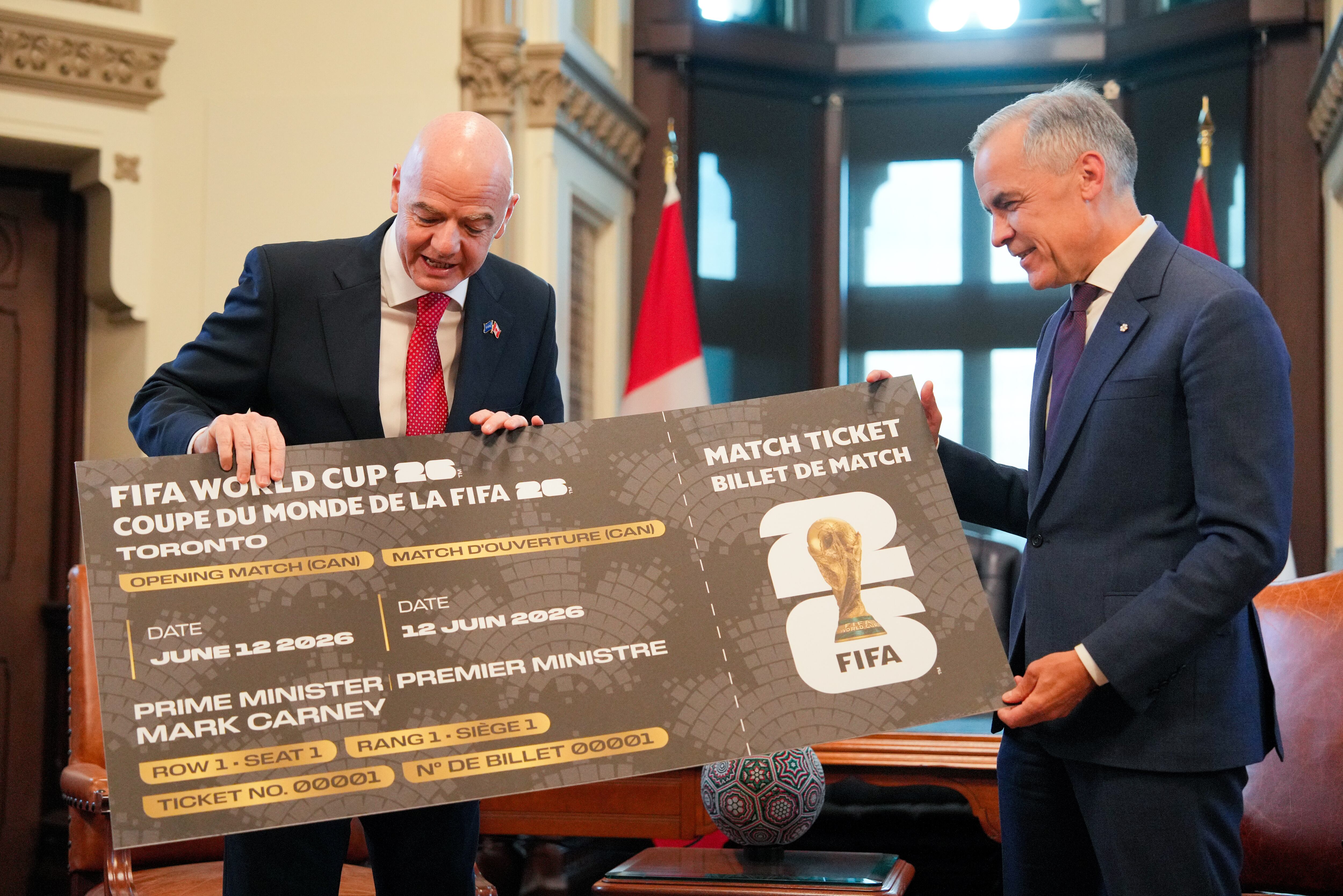 Gianni Infantino, de FIFA, le puso un valor más razonable a algunos boletos Mundial 2026.
