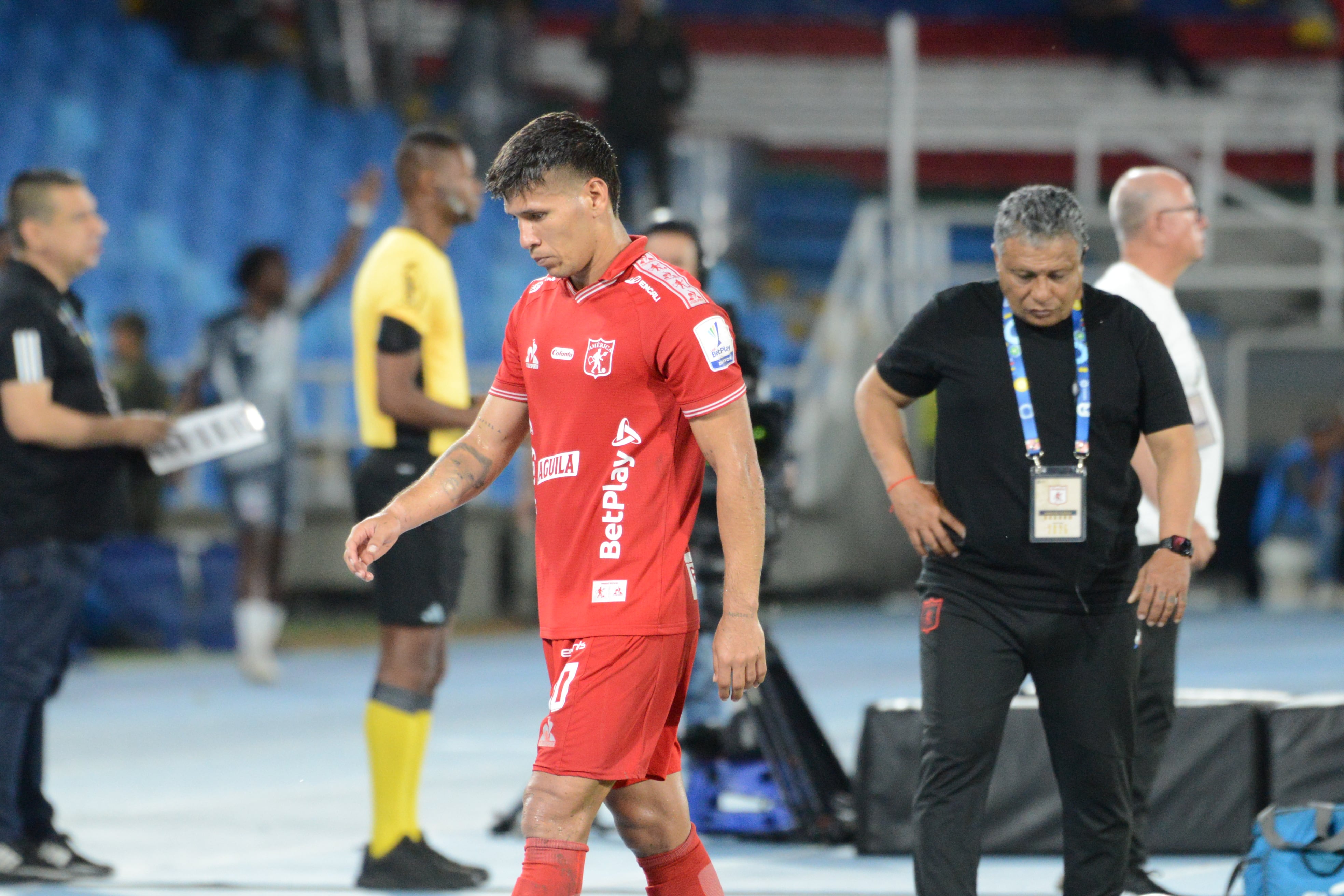 America 1 Junior 1. Grupo  A, segunda Fecha de los cuadrangulares Liga Betplay.