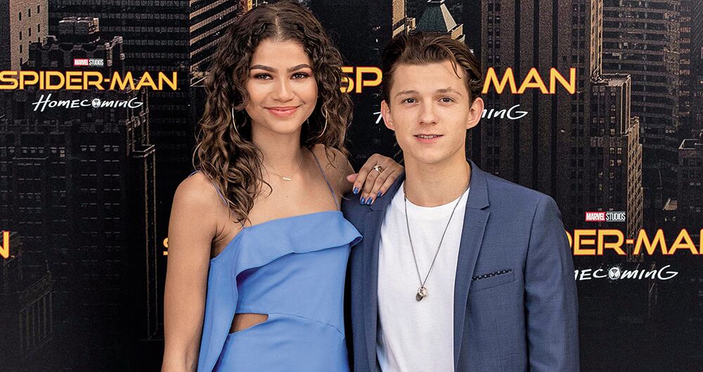 Tom Holland y Zendaya.