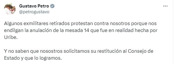 Gustavo Petro - Consejo de Estado