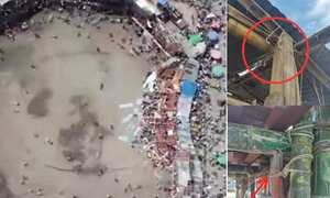 Esta tragedia dejó cuatro personas muertas y más de 350 heridas.