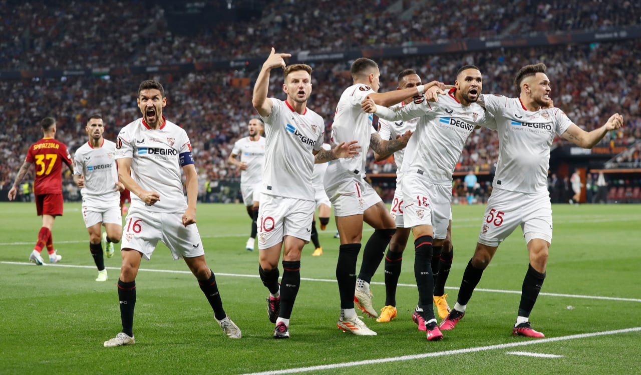 Sevilla F.C. campeón de la Europa League por séptima vez en su historia.