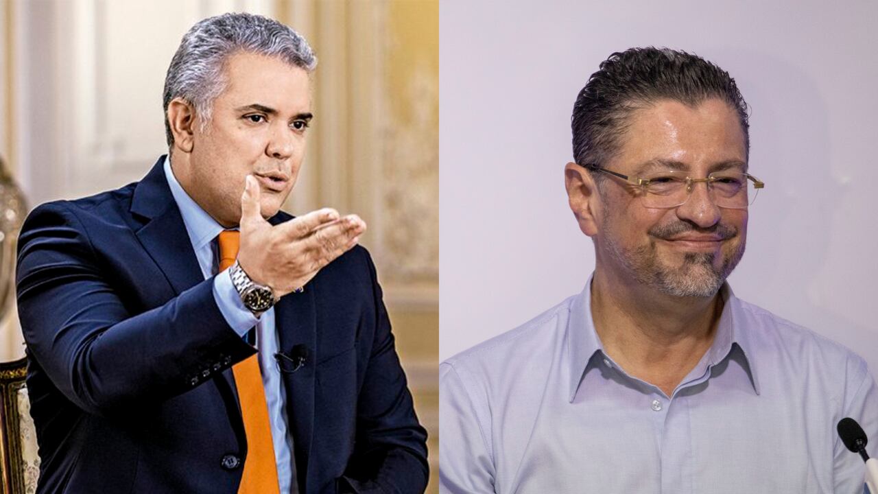 El presidente Iván Duque reaccionó a la elección de Rodrigo Chaves como nuevo mandatario de Costa Rica.