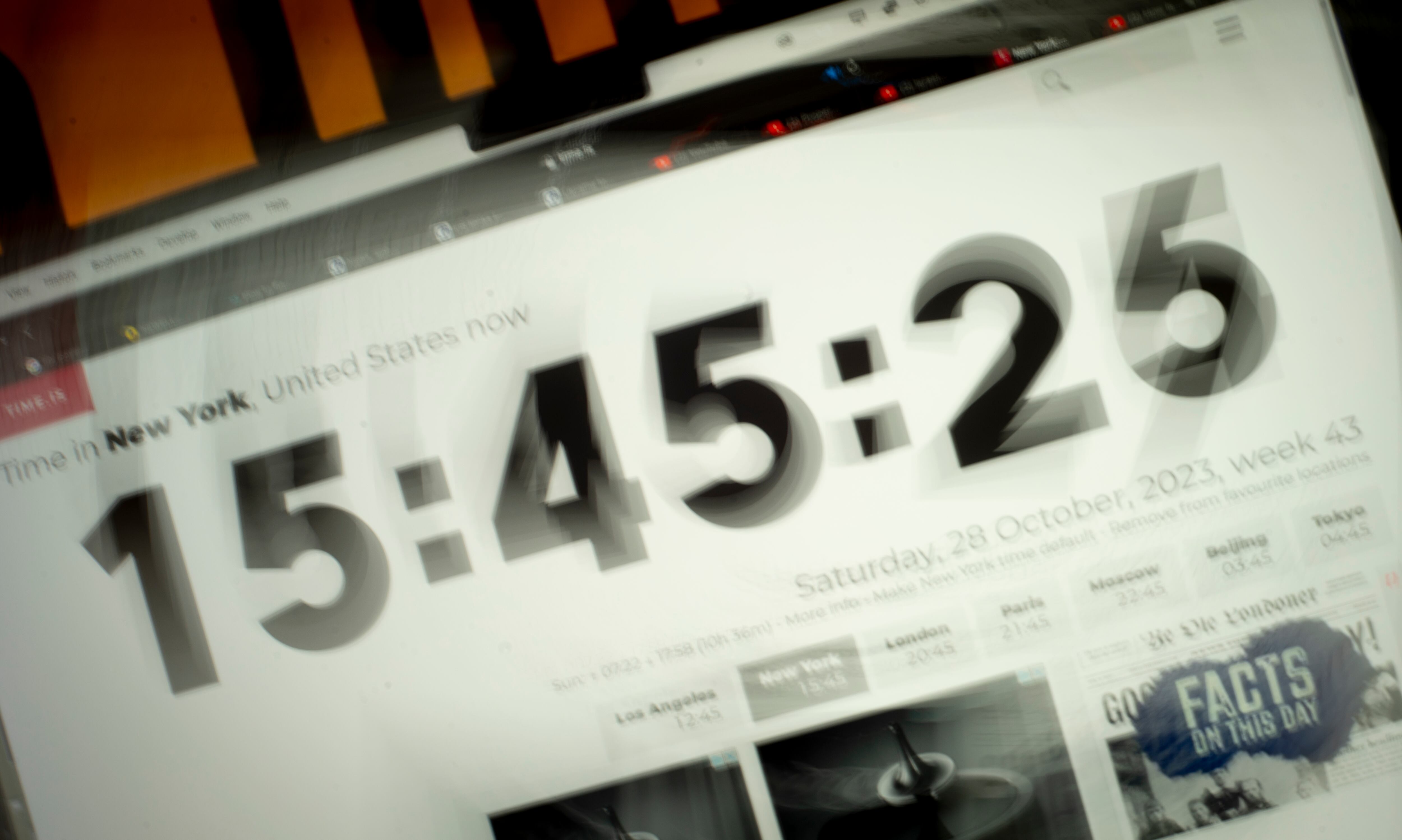 El reloj tendrá que ser modificado a partir del 3 noviembre