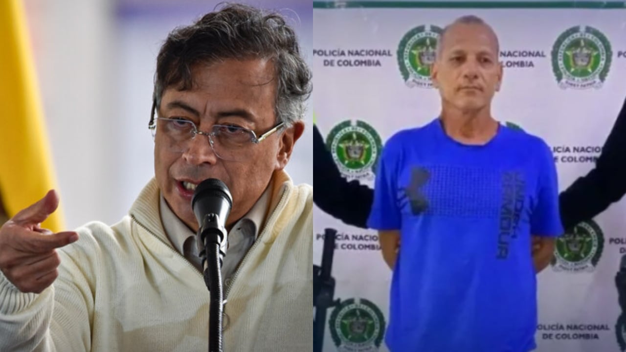 Gustavo Petro y Víctor Hugo Moreno.
