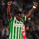Alfredo Morelos, delantero estrella de Atlético Nacional, que ha sido baja durante varias semanas por lesión.