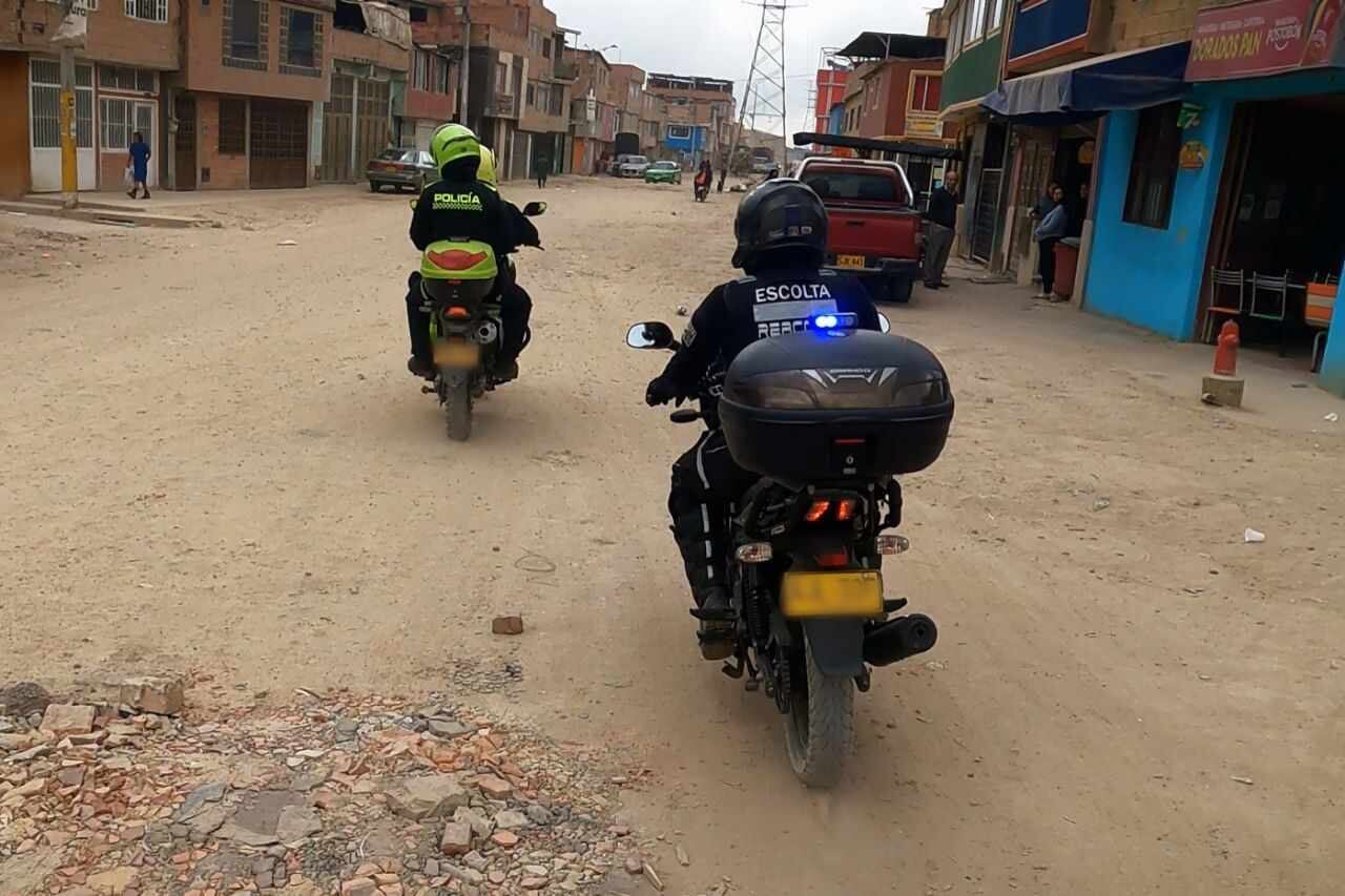 Con el apoyo de la red de moteros, las autoridades en Bogotá han logrado capturar a 12 personas.