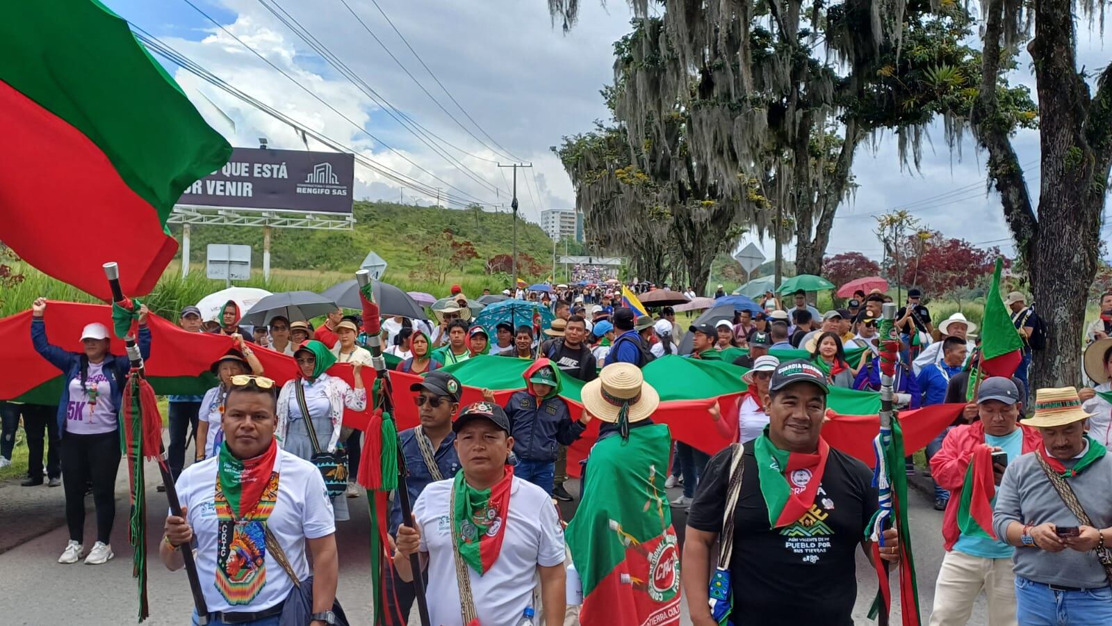 Los integrantes del Consejo Regional Indígena del Cauca, Crica, se sumaron a el llamado de Minga Nacional, a realizarse en los próximos días en Bogotá.