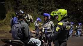 La Policía Metropolitana de Bogotá intensificó los controles para prevenir los piques ilegales en diferentes corredores viales de la ciudad.