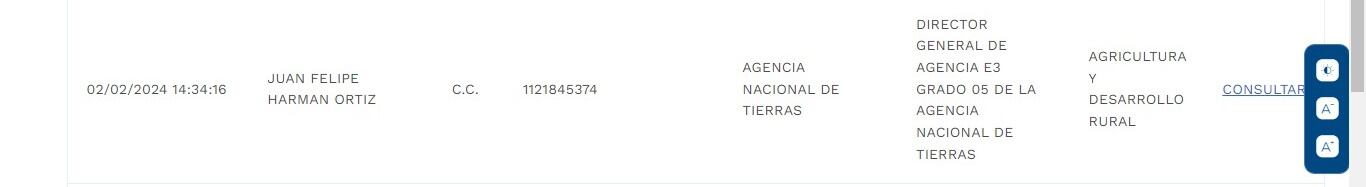 Juan Felipe Harman, director ANT