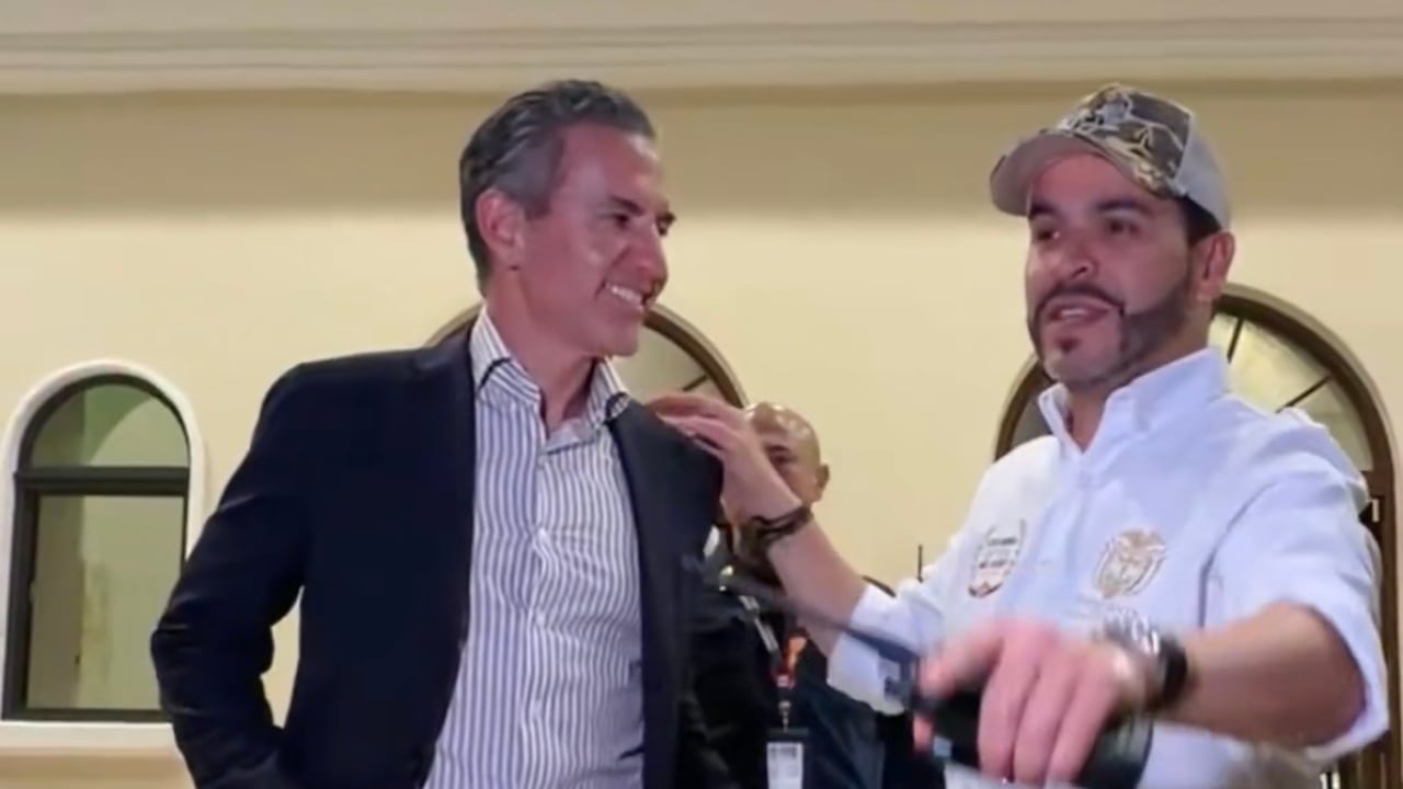 Reunión entre Abelardo De La Espriella y David Vélez.