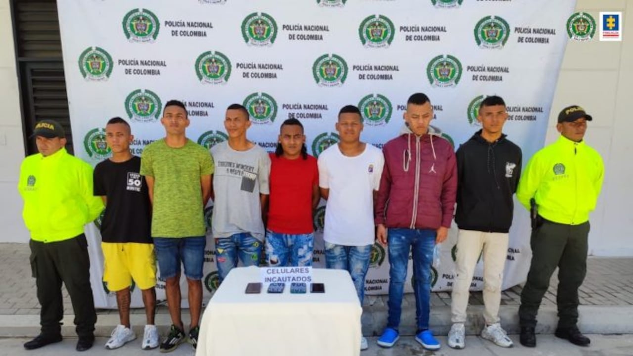 Desmantelan banda criminal que estaría implicada en hurtos en Santa Marta