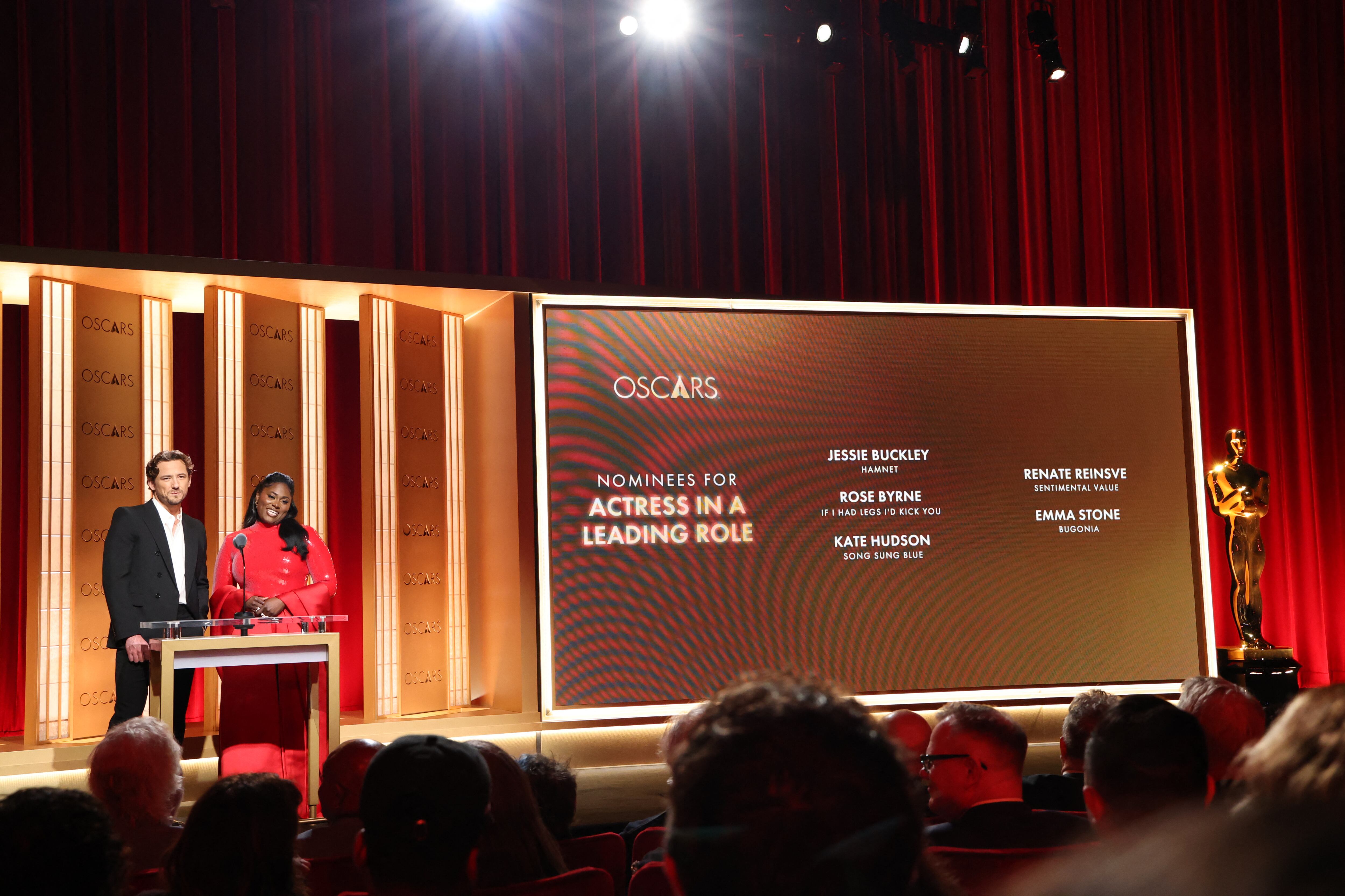 Ceremonia de nominación de las películas para los Premios Óscar.