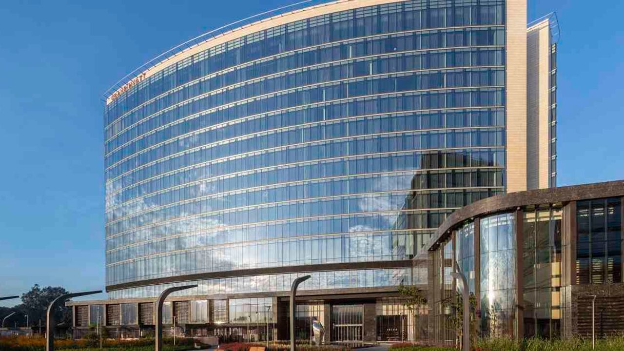 El hotel Grand Hyatt es uno de los edificios con certificación Leed en Bogotá y será galardonado en el marco de Construverde 2019. Foto: Cortesía