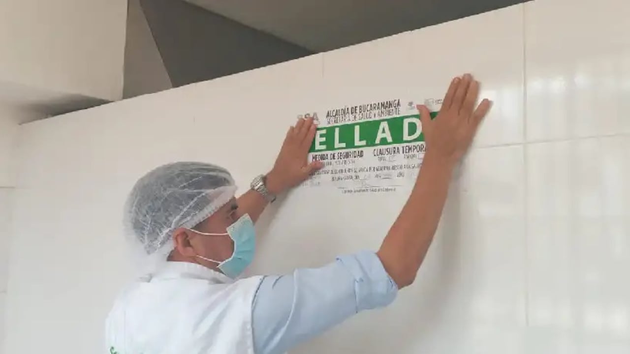 Algunos de estos restaurantes fueron sellados en Bucaramanga.